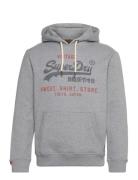 Vl Heritage Relaxed Hood Superdry Grey