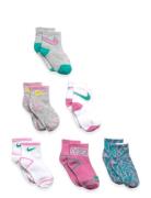 6Q-6Pk Quarter Sock Nike Patterned