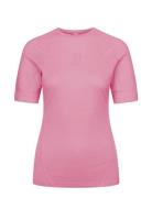 Lithe Tech-Wool Tee Johaug Pink