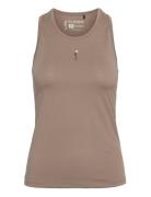 Women's Performance Racerback - Mesh RS Sports Brown