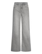 Danila Wideleg High-Rise Jeans Mango Grey