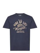 Americana Tee Wrangler Navy