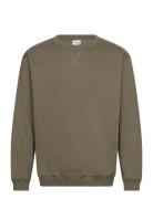 Slhrelax-Sigurd Crew Neck Sweat Selected Homme Khaki