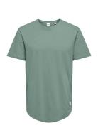 Onsmatt Life Longy Ss Tee ONLY & SONS Green