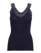 Rwbernadine Sl Lace Top Rosemunde Navy