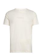 Lindbergh Print Tee S/S Lindbergh Cream