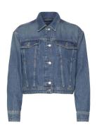 C_Trucker Jacket 1.0 BOSS Blue