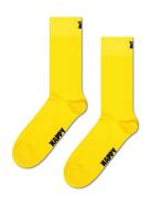 Solid Sock Happy Socks Yellow