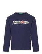 T-Shirt L/S United Colors Of Benetton Navy