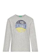 T-Shirt L/S United Colors Of Benetton Grey