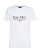 Hilfiger Center Stack Tee Tommy Hilfiger White