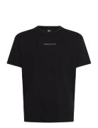 Tjm Rlx Linear Logo Tee Ext Tommy Jeans Black