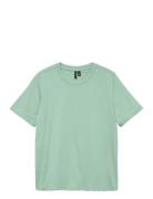 Vmpaulina Ss T-Shirt Jrs Noos Vero Moda Green