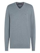 Essential Cotton V Neck Tommy Hilfiger Grey