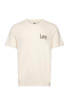 Graphic Tee Lee Jeans Cream