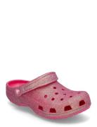 Classic Iridescent Glitter Cg Crocs Pink