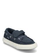 Nautical Velcro Trainers Mango Navy
