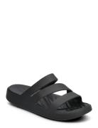 Getaway Strappy Crocs Black