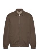 Zip Through Overshirt Lindbergh Brown