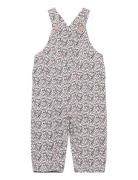 Soft Long Dungarees Mango Patterned