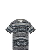 Akkikki Jacquard Tee Anerkjendt Grey