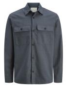 Jprccraymond Spring Solid Overshirt Sn Jack & J S Navy