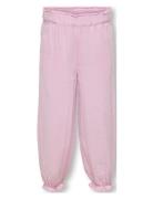 Kmgthyra Life Pant Aop Wvn Kids Only Pink