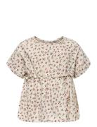 Kmgthyra Life S/S Top Wvn Noos Kids Only White