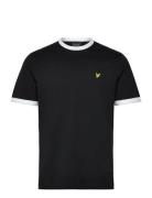 Ringer T-Shirt Lyle & Scott Black