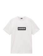 Box Logo Short Sleeve T-Shirt Napapijri White