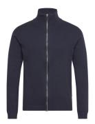 100% Recycle Knit Full Zip Lindbergh Navy