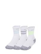 Ua Ad Run Cushion 3Pk Crew Under Armour White