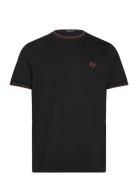 Twin Tipped T-Shirt Fred Perry Black