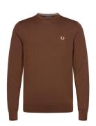 Classic C/N Jumper Fred Perry Brown