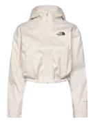 W Cropped Quest Jacket The North Face Cream