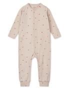 Birk Printed Pyjamas Jumpsuit Liewood Cream