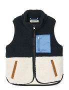 Vada Pile Vest Liewood Navy