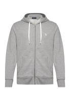 Loopback Fleece Full-Zip Hoodie Polo Ralph Lauren Grey