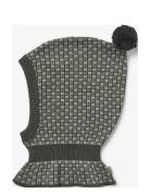 Knitted Balaclava Steffan Wheat Green