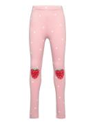 Leggings Strawberry Kneepatch Lindex Pink