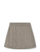 Knit Skirt Marta Wheat Grey