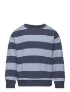 Sweater Block Stripe Lindex Navy