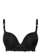 Bra Malva Iris Heart Strap Cl Lindex Black