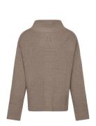 High Neck Sweater FUB Brown