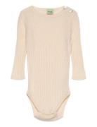 Baby Pointelle Body FUB Beige