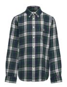 Checked Flannel Bd Shirt GANT Navy