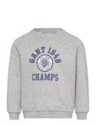 Gant 1949 Raglan C-Neck GANT Grey