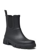 Rain Boots - Mid Height With E ANGULUS Black