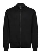 Cardigan Knitted Fullzip Lindex Black