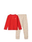 Wilhelm Printed Pyjamas Set Liewood Patterned